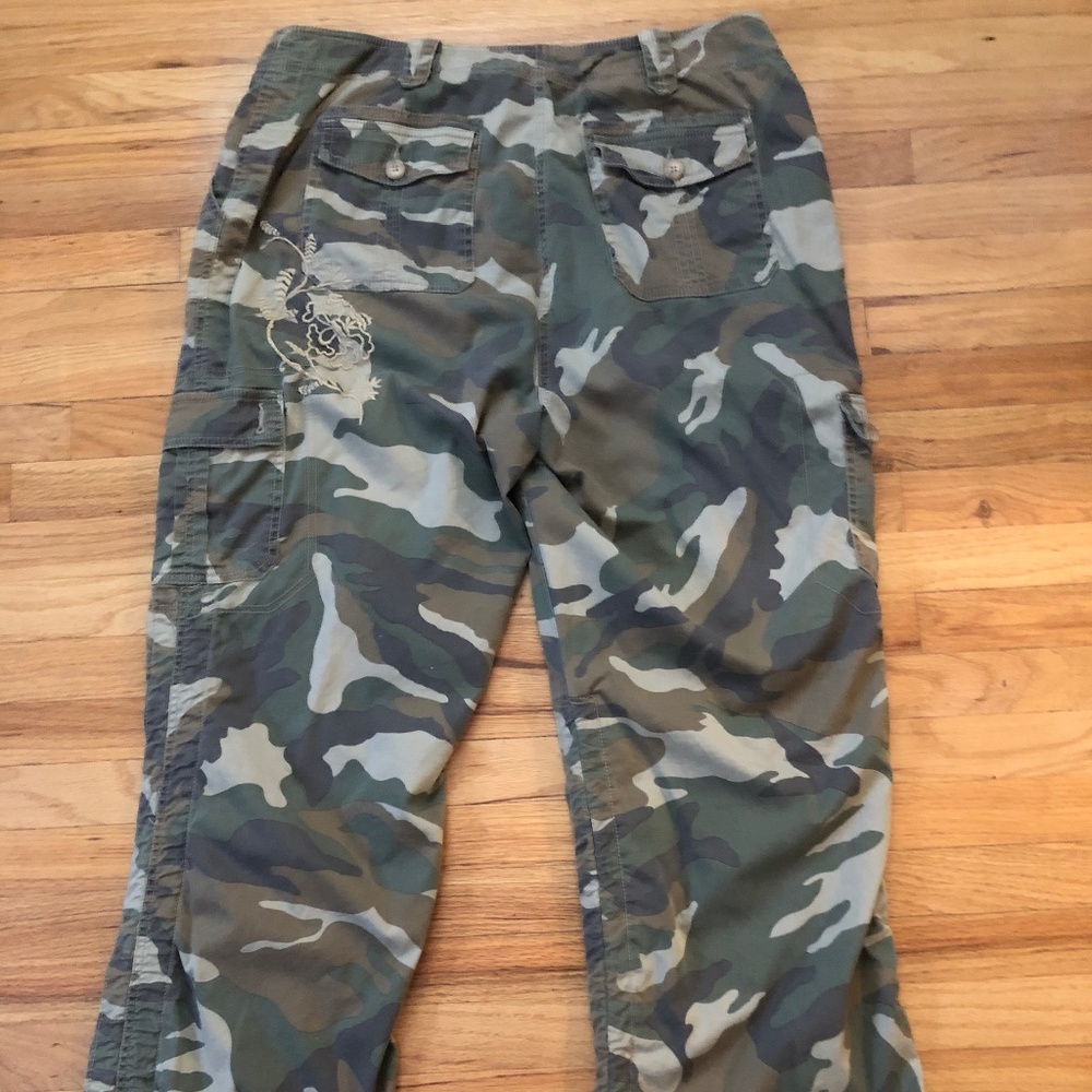 Cargo Camouflage Cotton Pants - Picture 7 of 7